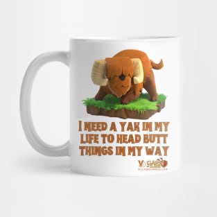 Head Butt Yak Mug